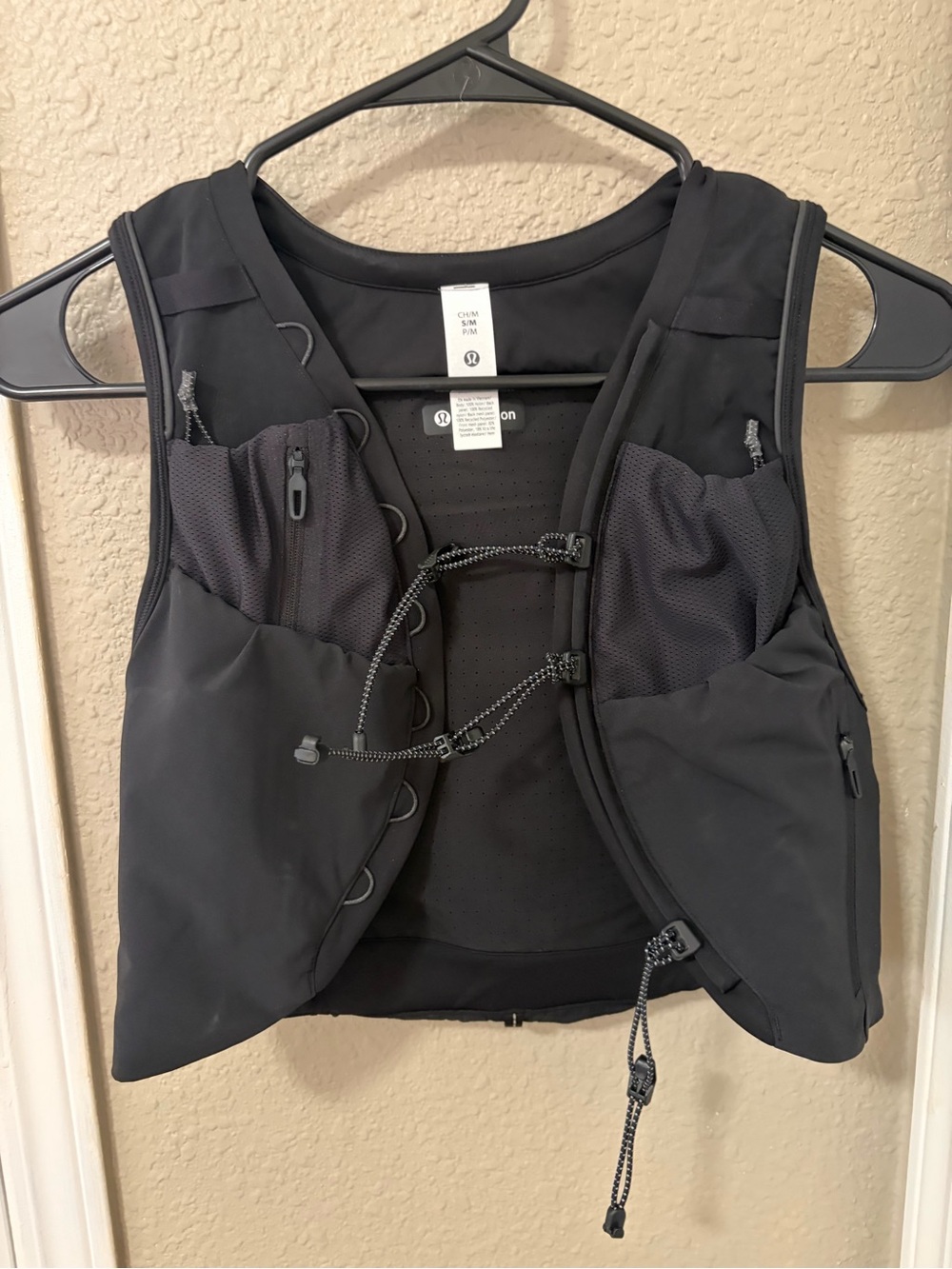 lululemon athletica Black Running Vest